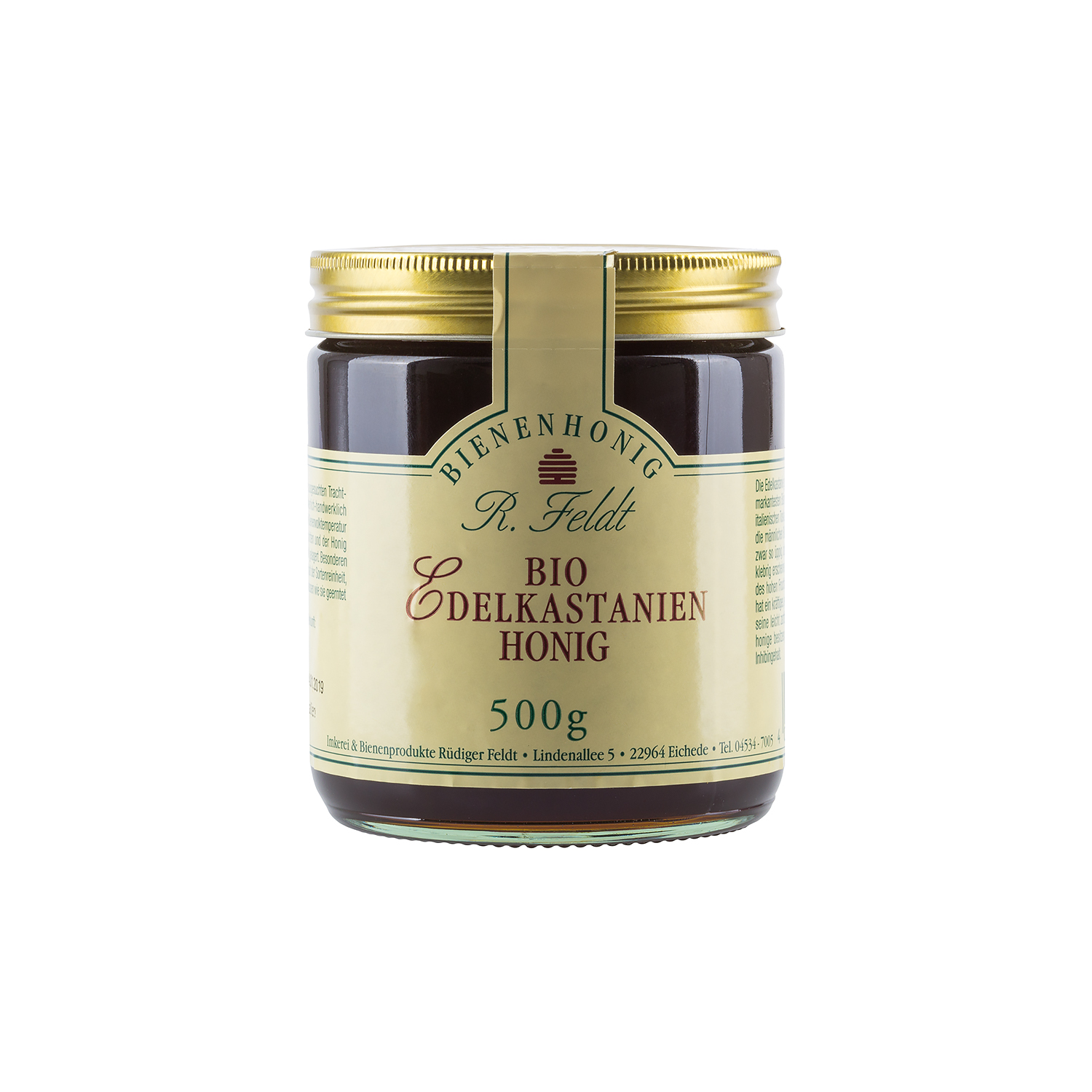 Organic Chestnut Honey 500g Organic Chestnut Honey 500g