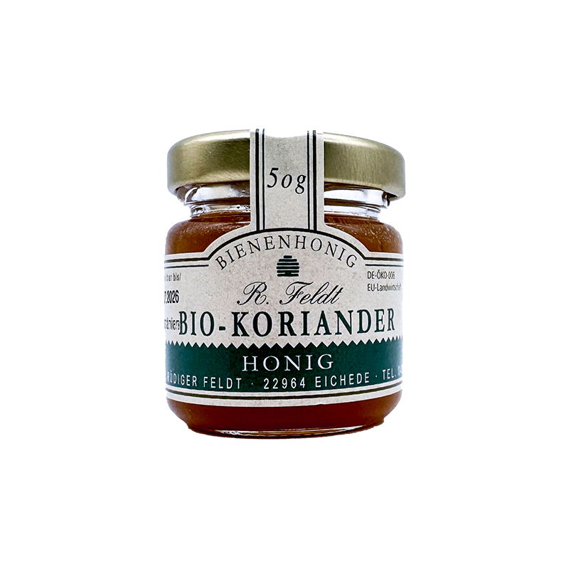 Bio Korianderhonig 50 g  o/ DE-ÖKO-006