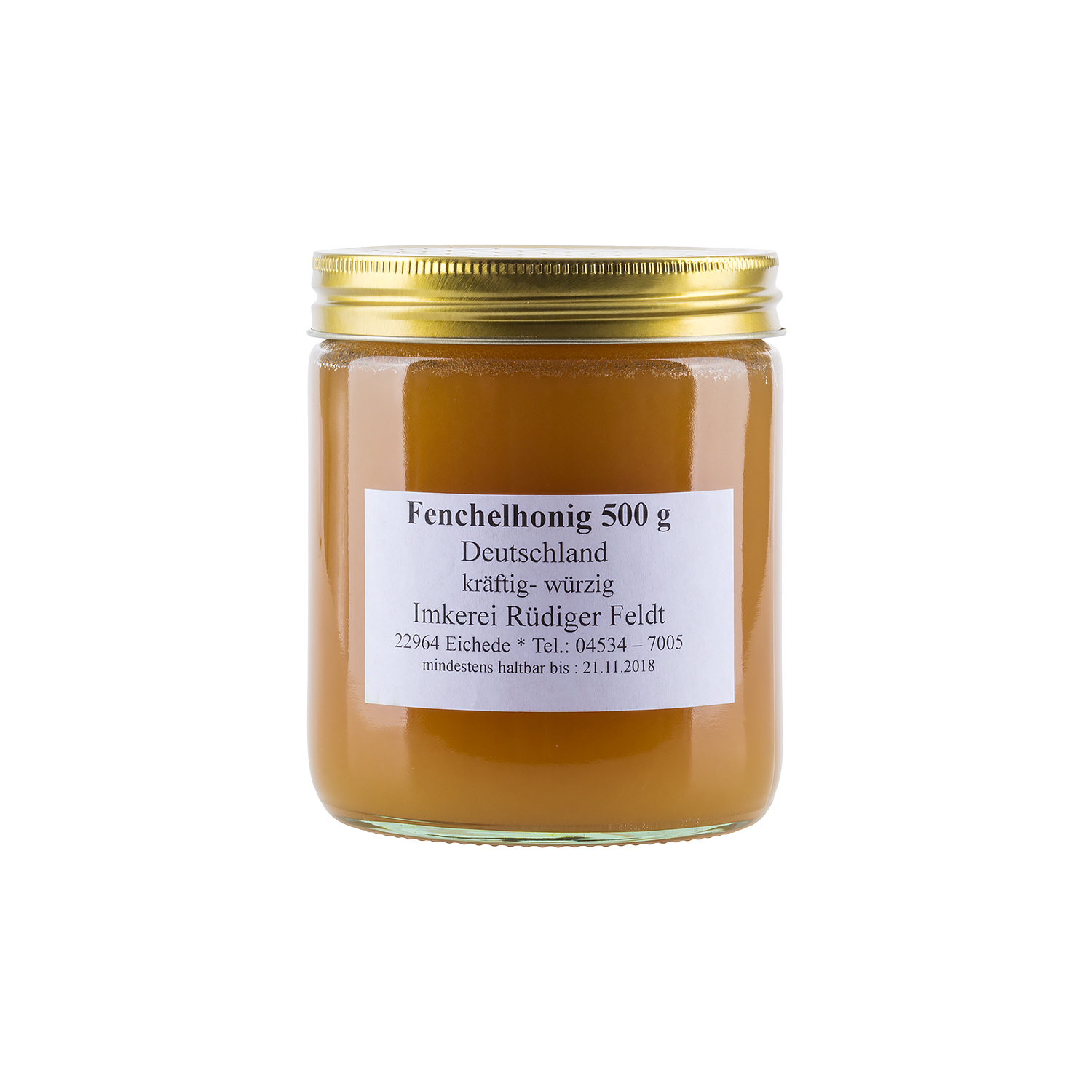 Fenchelblütenhonig 500 g